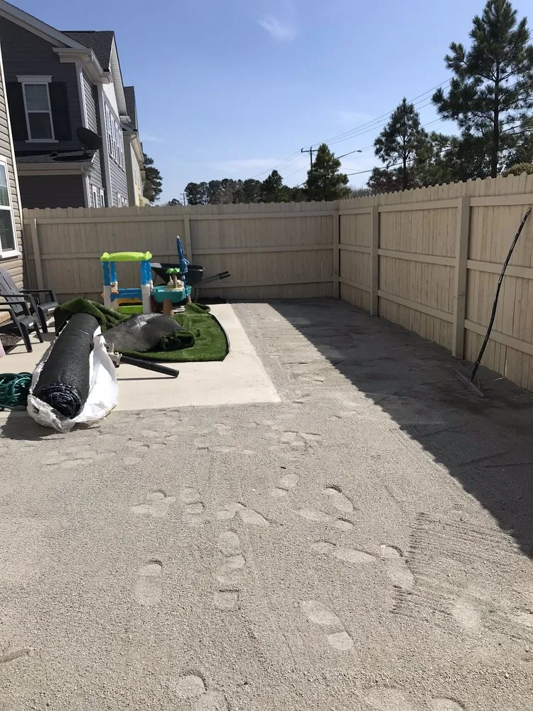 Custom landscape design in Chesapeake, VA by Strader Lawn Services