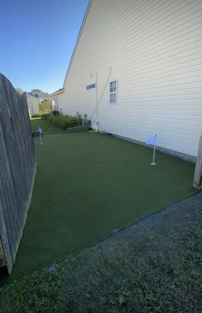 Custom garden landscaping near you in Chesapeake, VA by Strader Lawn Services