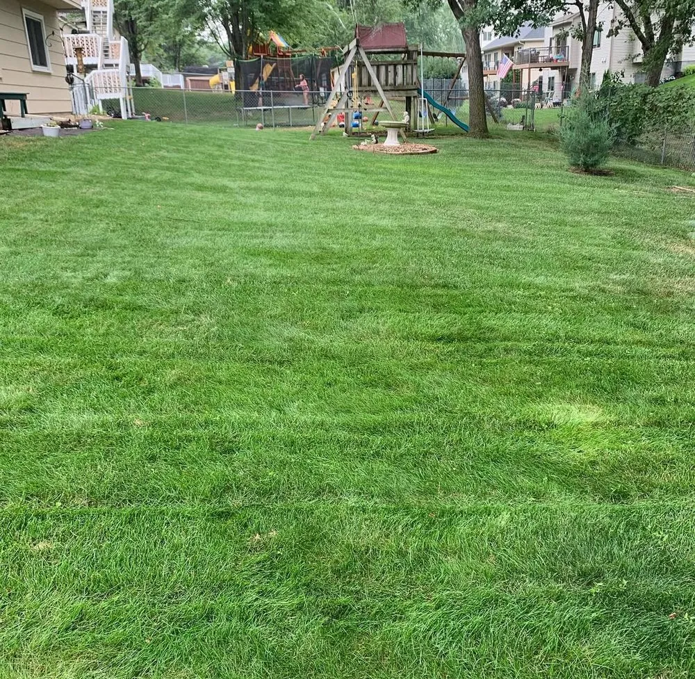 Affordable lawn mowing service near you in Blaine, MN by Straight A Lawn Care