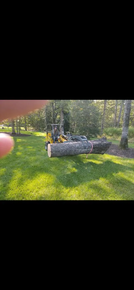 Custom landscape installation in Ruther Glen, VA by Straight Cuts Tree & Lawn Care