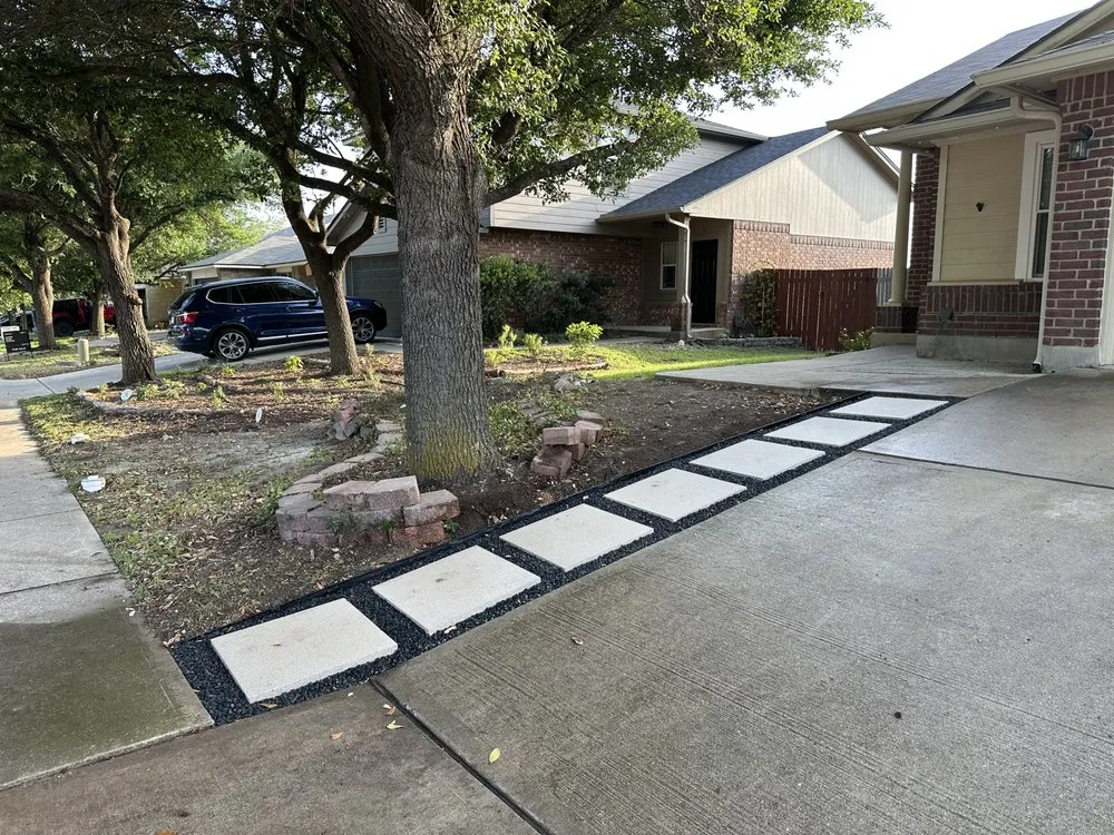 Reliable lawn mowing service for beautiful yards in Leander, TX by Straight Edge Landscaping