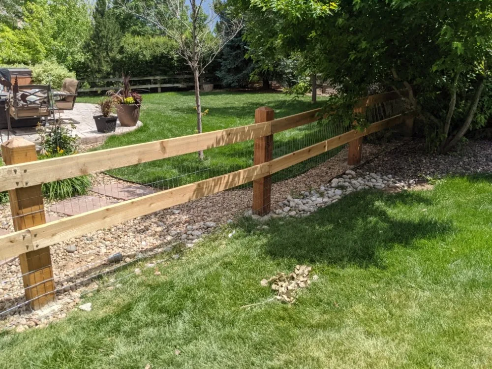 Expert garden landscaping in Parker, CO - Straight Fencing