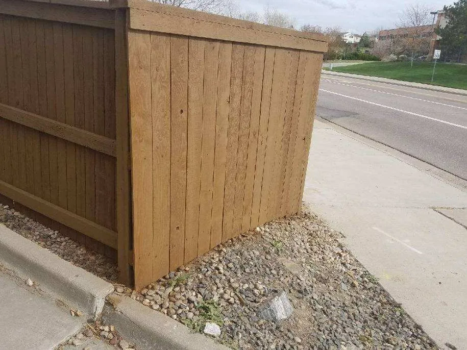 Local residential landscaping in Parker, CO by Straight Fencing