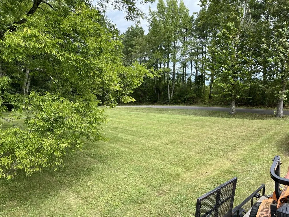 Trusted lawn mowing service for beautiful yards in Grant, AL by Straight Line Lawn Care