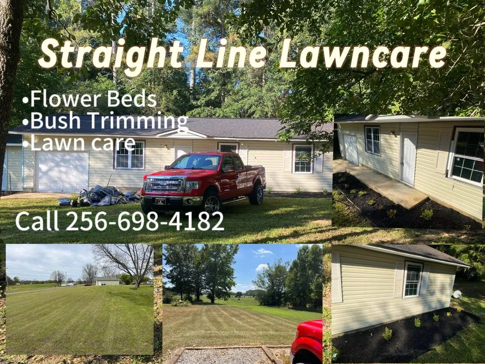 Affordable outdoor landscaping for year-round maintenance in Grant, AL by Straight Line Lawn Care