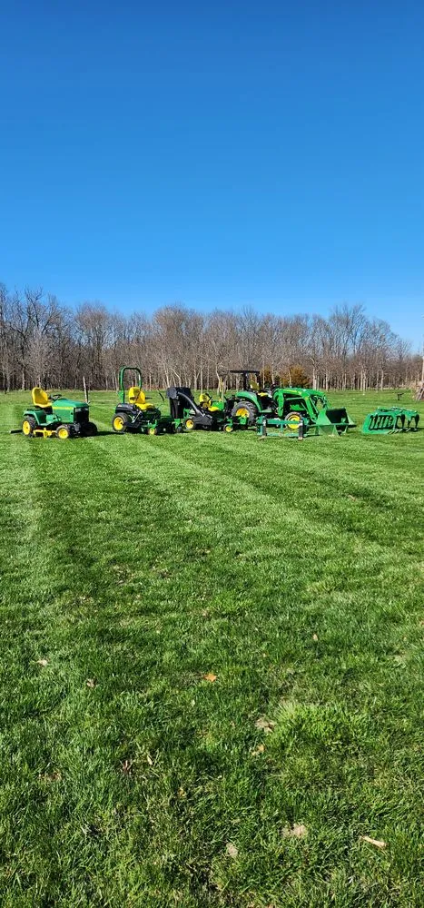 Reliable lawn mowing service for homes in Keokuk, IA by Straight Line Lawncare and Snow Removal