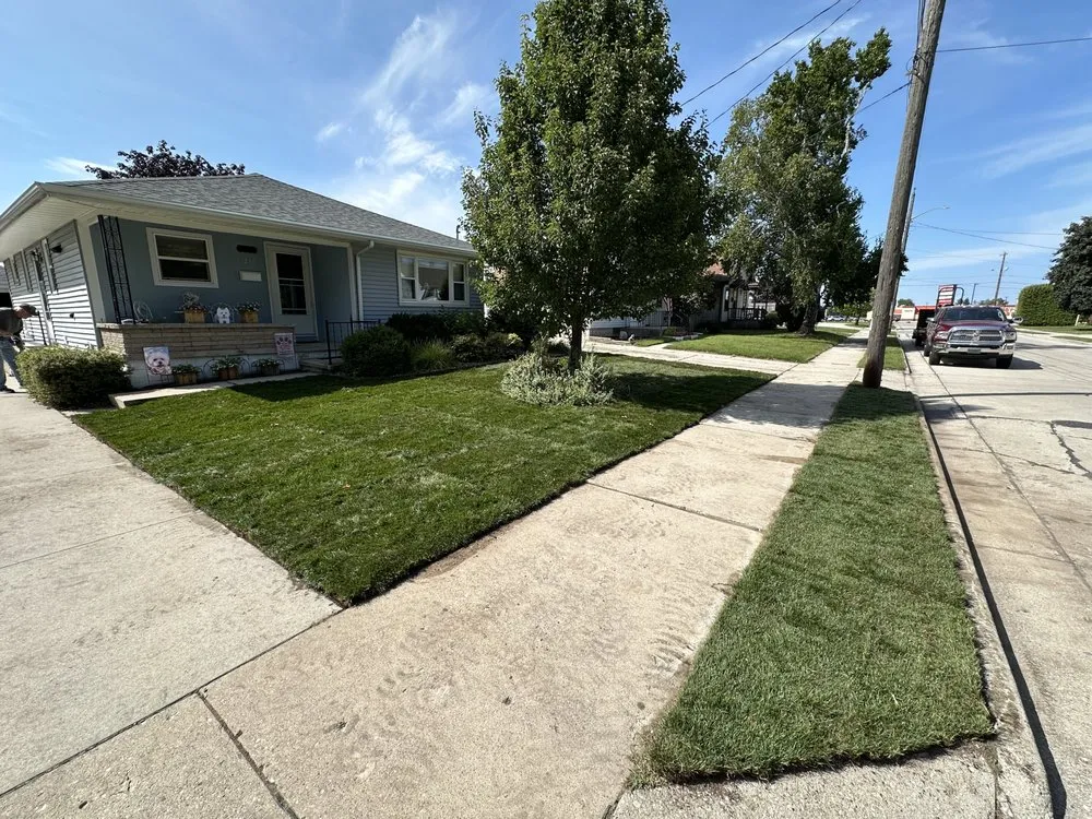 Reliable landscaping services with custom design in Two Rivers, WI by Straight Line