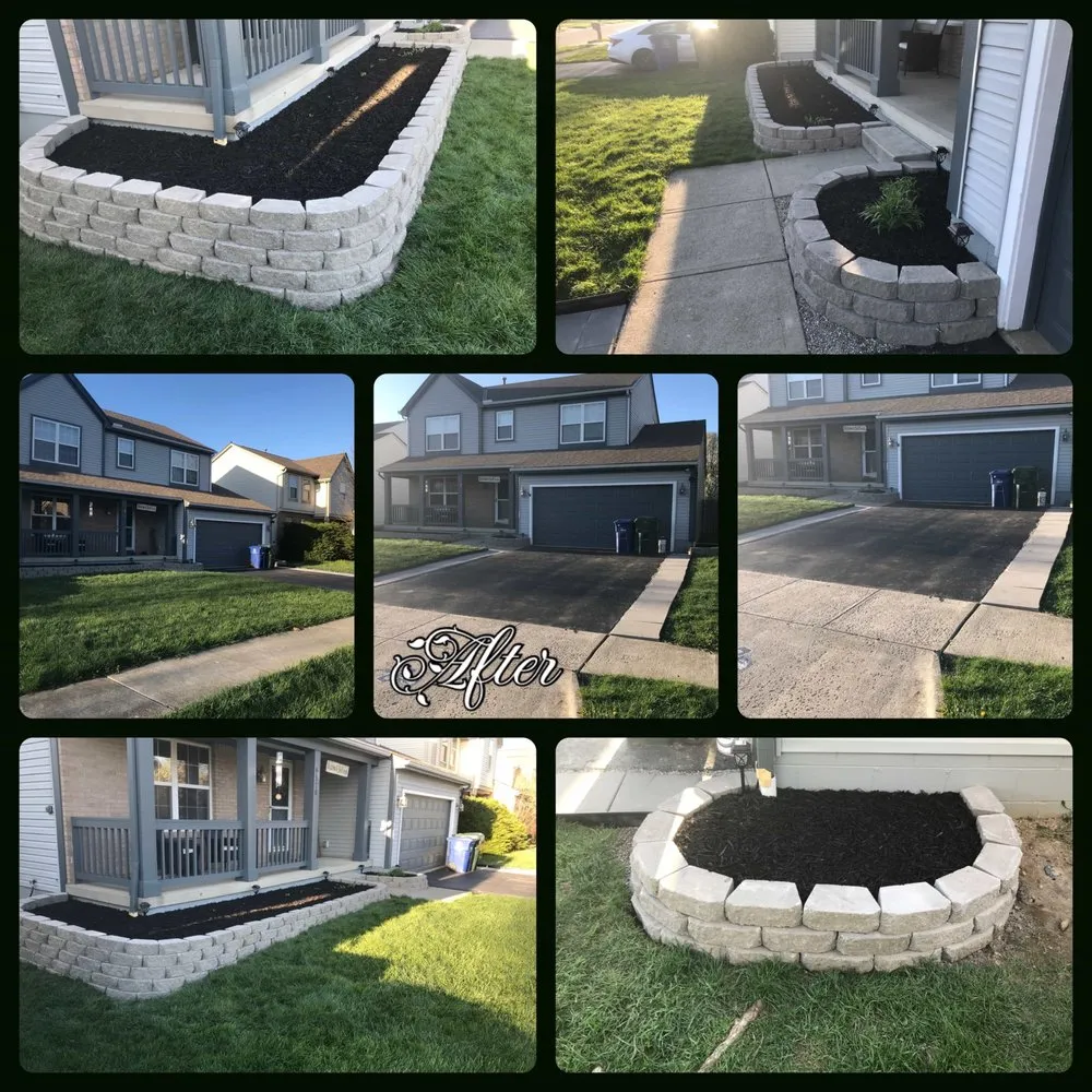 Professional residential landscaping near you in Grove City, OH by Straight Lines Property Maintenance and Landscaping Solutions