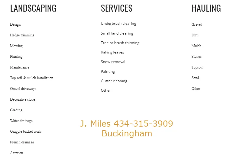 Top-rated garden landscaping in Dillwyn, VA by Straight Striped Lawn Care & Landscaping