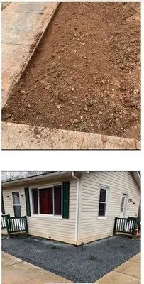 Straight Striped Lawn Care & Landscaping Logo