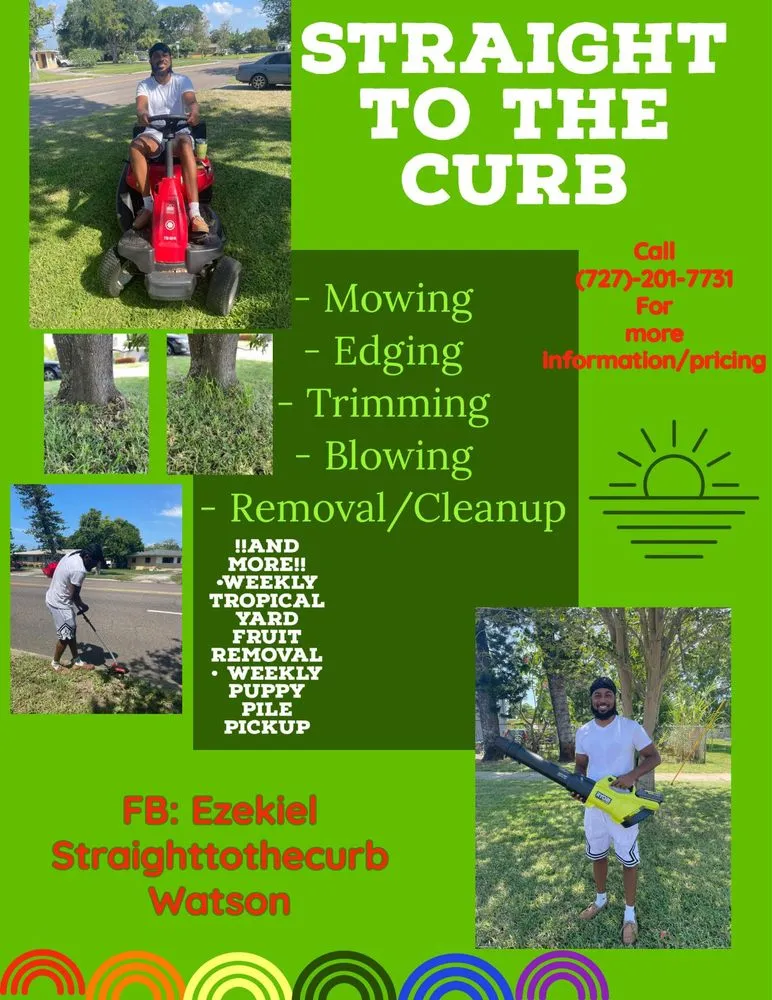 Custom lawn care service in St. Petersburg, FL - Straight to the Curb