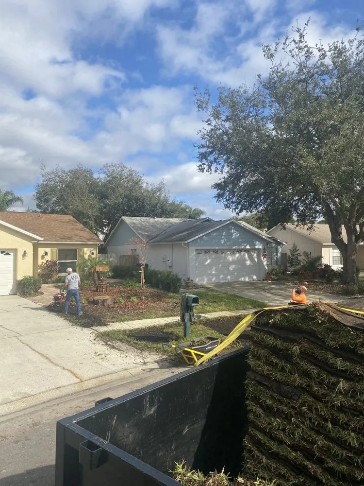 Professional garden landscaping experts serving Tampa, FL - Straight To The Point Outdoor Solutions