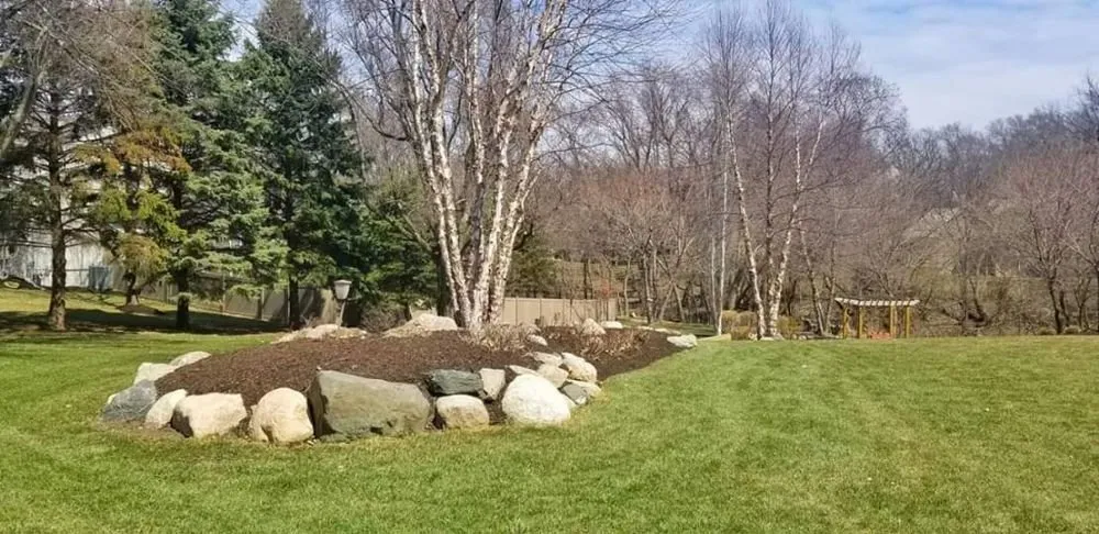 Custom lawn mowing service with custom design across Omaha, NE - Strategic Landscaping