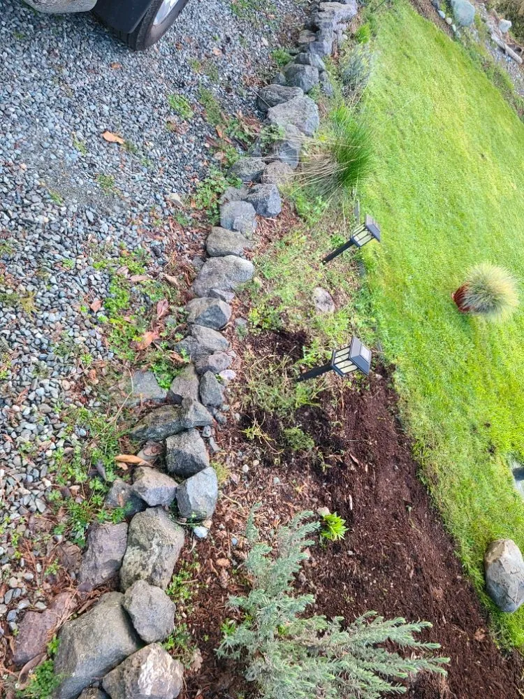 Custom yard maintenance in Sequim, WA by strat's lawncare and more