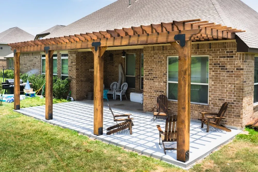 Local lawn care service with custom design in Houston, TX by Stratton Remodeling & Construction