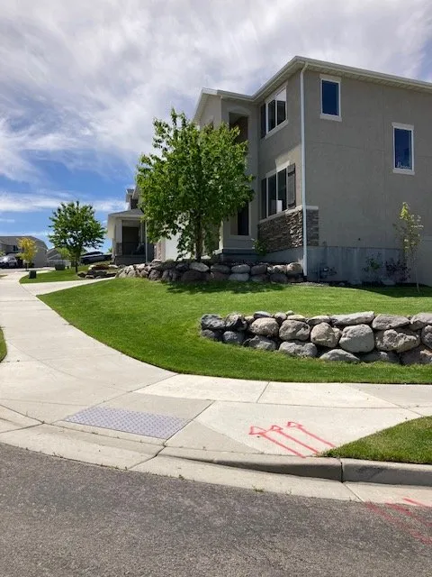 Professional landscaping services in Riverton, UT by Straw Hat Lawn Care
