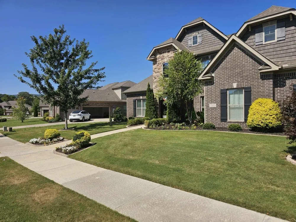 Trusted landscape design in Huntsville, AL by Straw Hat Lawn Service