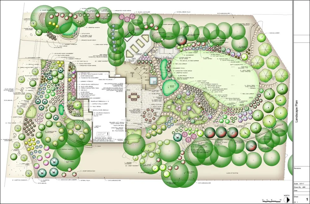 Custom landscape design in Grand Ledge, MI by Strawberry Fields Landscape Design