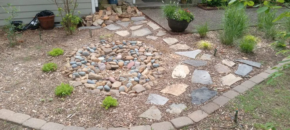 Professional garden landscaping for residential properties in Jacksonville, AR by Strawn Lawn and More