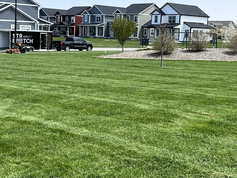 Custom garden landscaping for outdoor upgrades in Granger, IA by Stretch Property Maintenance