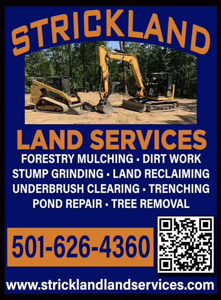 Expert residential landscaping experts serving Dennard, AR - Strickland Land Services