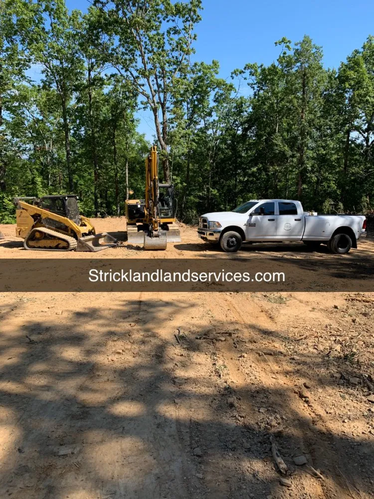 Local landscape design for residential properties in Dennard, AR by Strickland Land Services