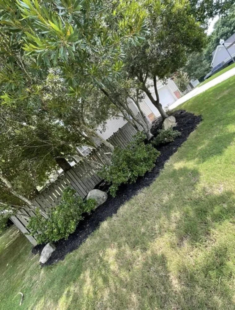 Affordable garden landscaping in Clayton, NC by Strickland’s Lawncare