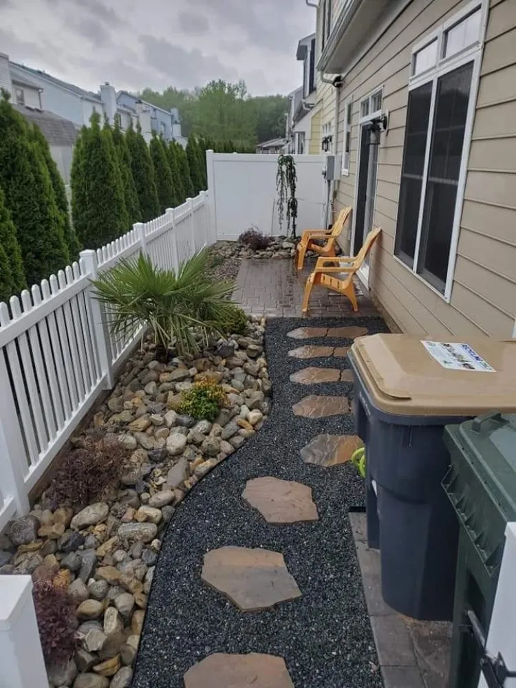 Affordable landscape installation with custom design across Poquoson, VA - Strickland's Outdoor Solutions