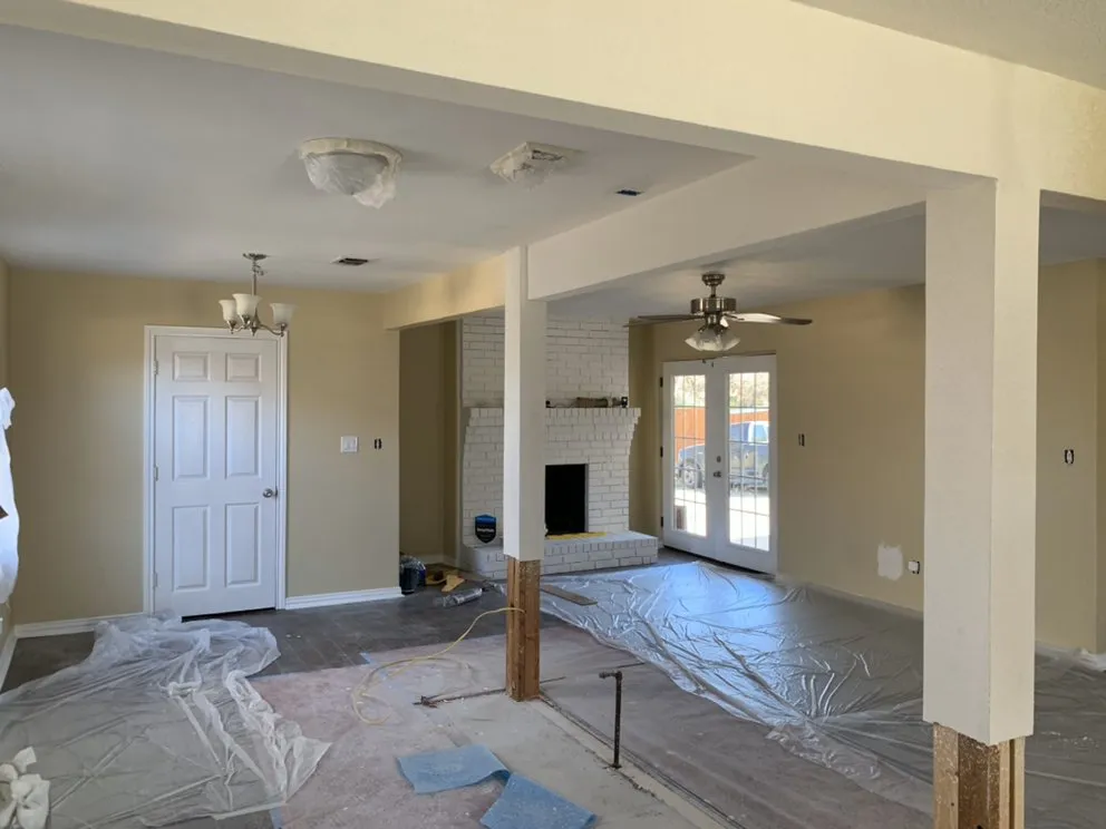 Professional outdoor landscaping for year-round maintenance in Dallas, TX by Strikes Construction