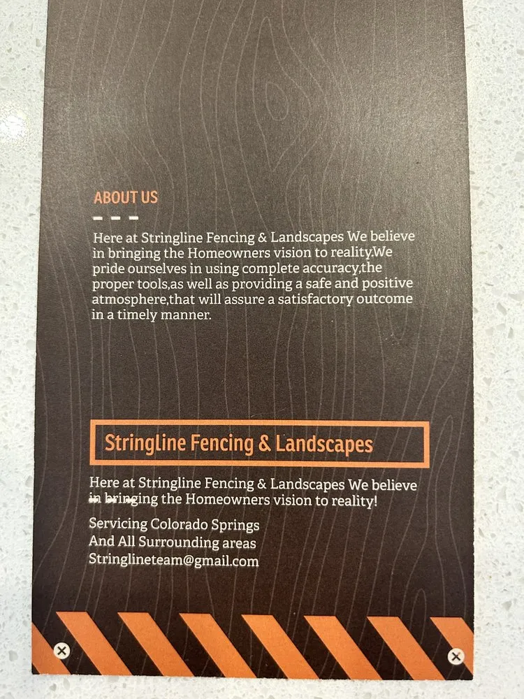 Reliable landscape design for beautiful yards in Fountain, CO by Stringline Fencing & Landscapes