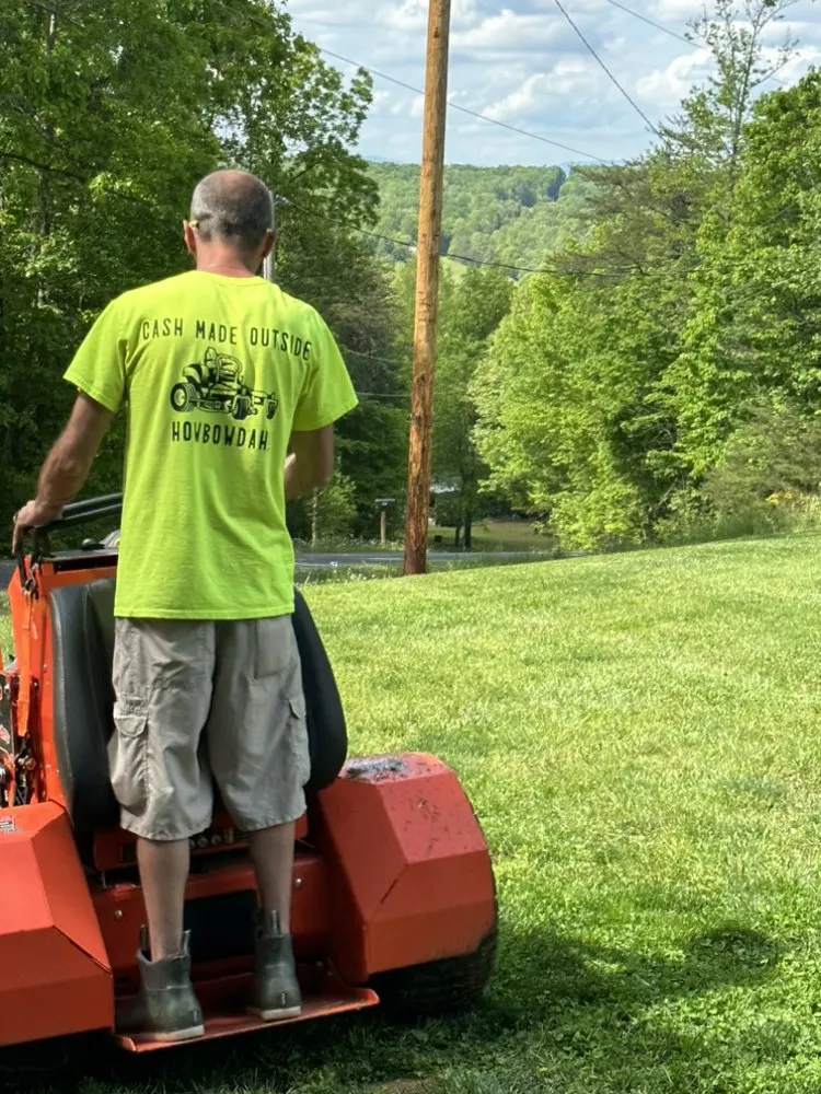 Affordable yard cleanup service for residential properties in Lynchburg, VA by Stripe 2 Spray Pressure Washing & LawnCare