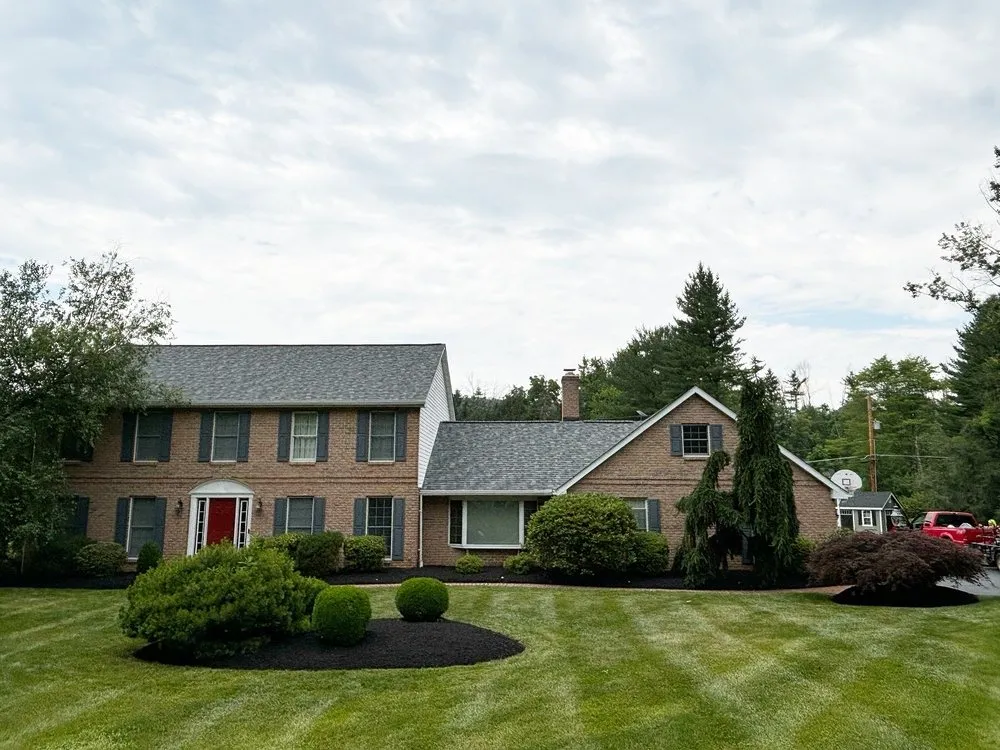 Local landscape installation for homes in Reading, PA by Stripe It Up Landscaping