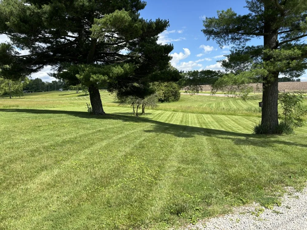 Custom outdoor landscaping for homes across Columbus, IN - Stripers Lawn And Landscape