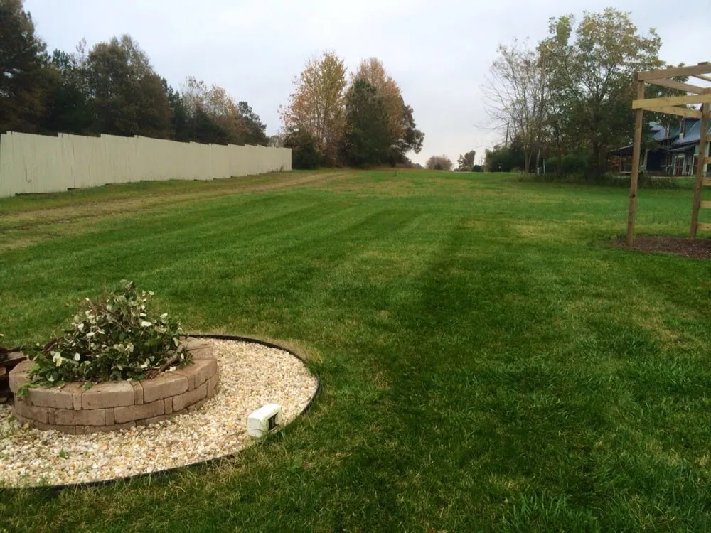 Local outdoor landscaping with custom design across Youngsville, NC - Stripes Landscaping and Maintenance