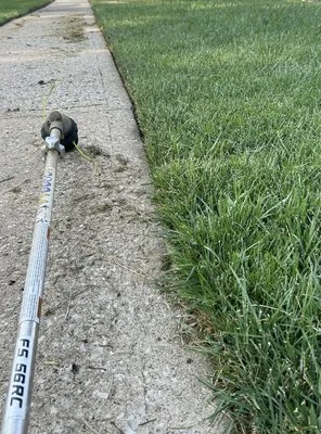 Stripe’s Lawn Care Logo