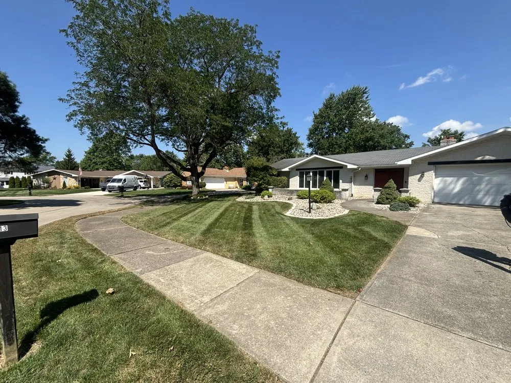 Local lawn care service with custom design in Fort Wayne, IN by Stripes Lawn Services