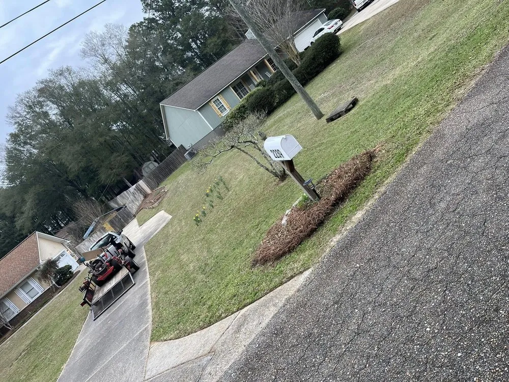 Professional residential landscaping for year-round maintenance across Ozark, AL - Stripes Outdoor Solutions