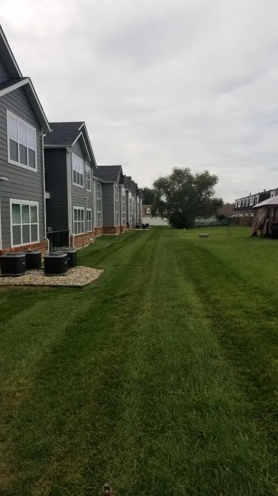 Custom garden landscaping for outdoor upgrades in Ofallon, IL by Stripes Outdoors