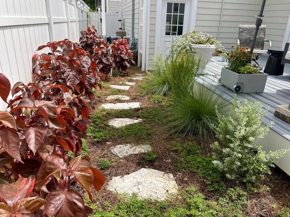 Professional garden landscaping for homes in St. Petersburg, FL by Strohl Landscape & Design