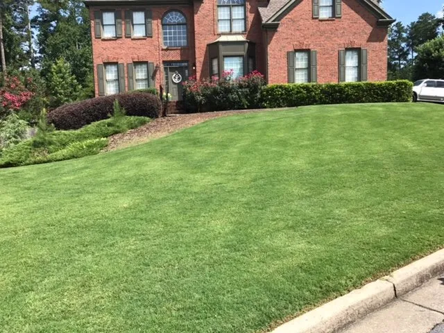 Reliable landscape installation in Loganville, GA by Strong Arm Landscaping