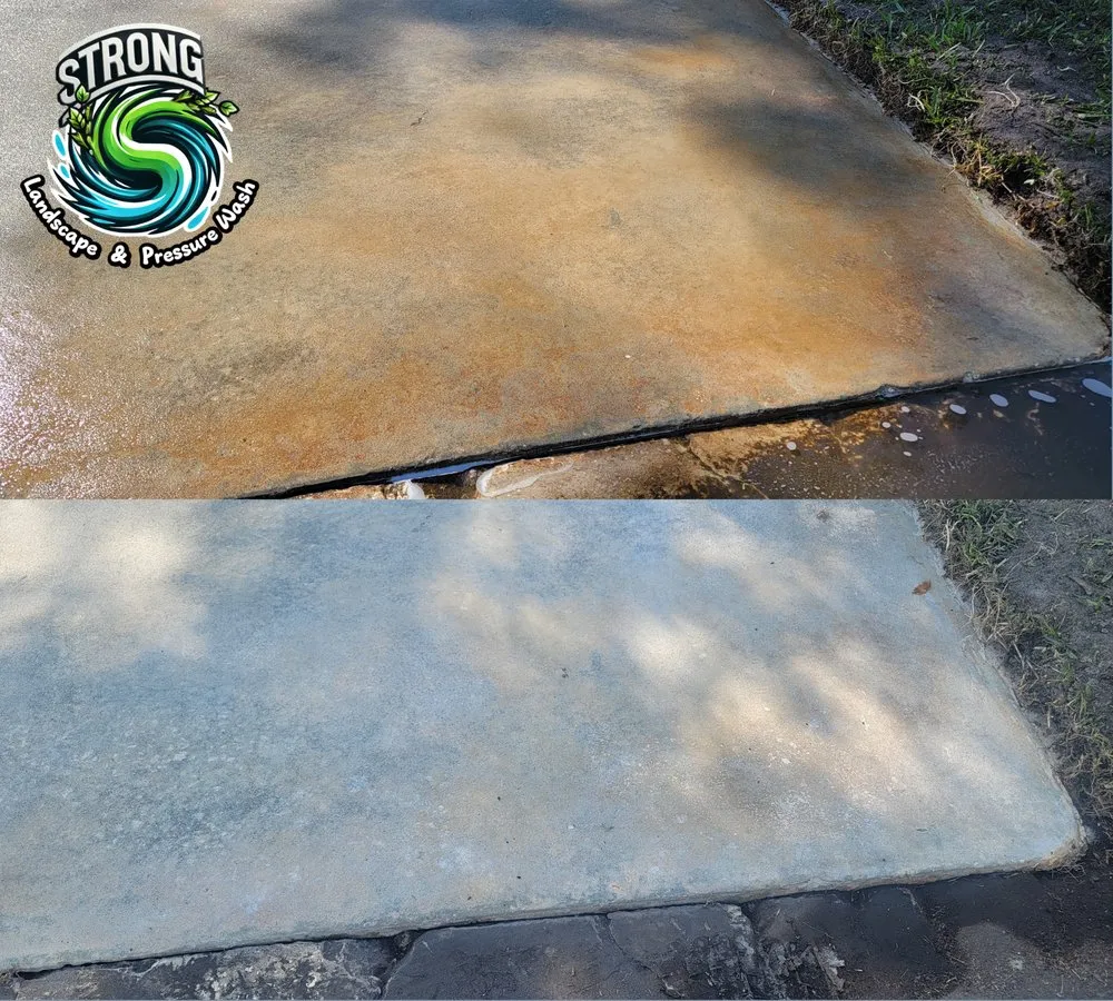 Custom residential landscaping with custom design in Sarasota, FL by Strong Landscape & Pressure Wash