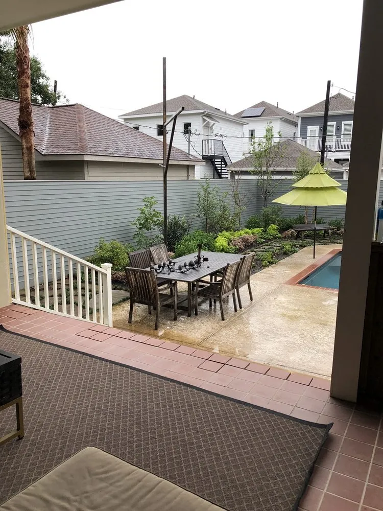 Expert lawn care service with custom design in Houston, TX by Strong Landscaping