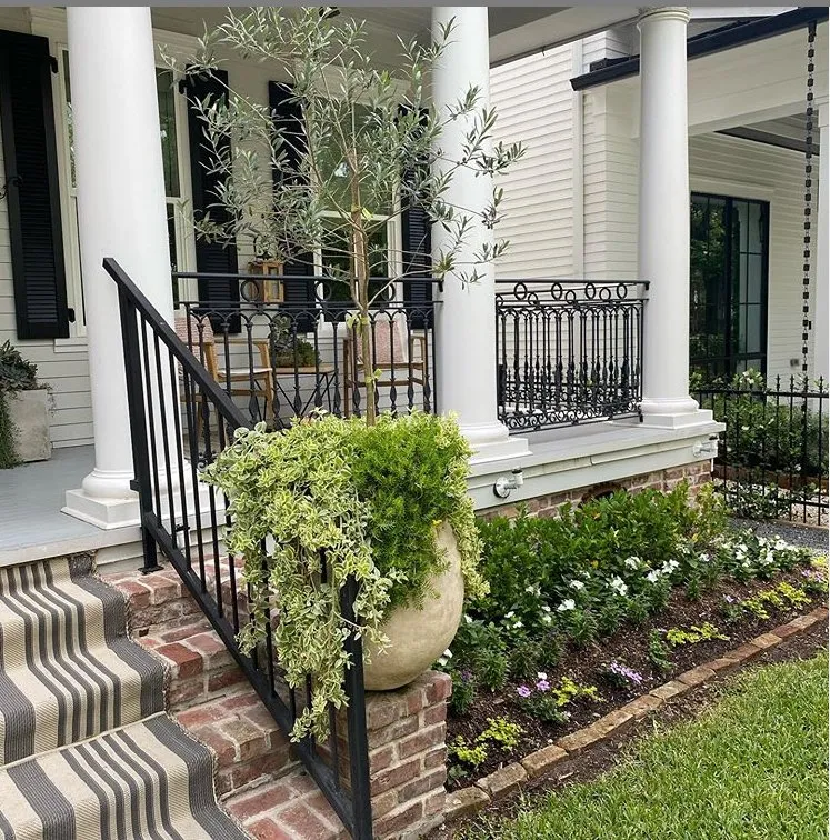 Local landscape installation in Houston, TX by Strong Landscaping