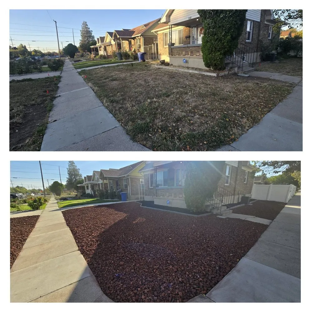 Custom lawn care service for homes in Murray, UT by Strong Mountain Landscaping