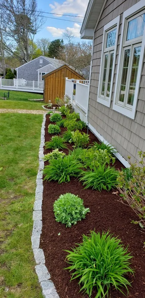 Custom landscaping services near you in Barnstable, MA by strong roods landscaping