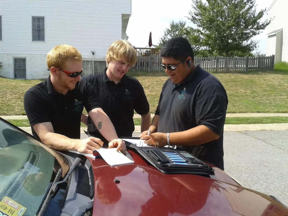 Expert landscape installation for residential properties in Alexandria, VA by Strong Students Lawn Care