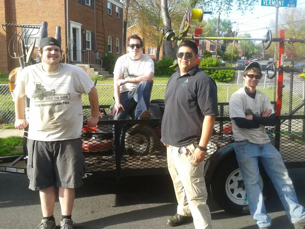 Trusted lawn mowing service with custom design across Alexandria, VA - Strong Students Lawn Care