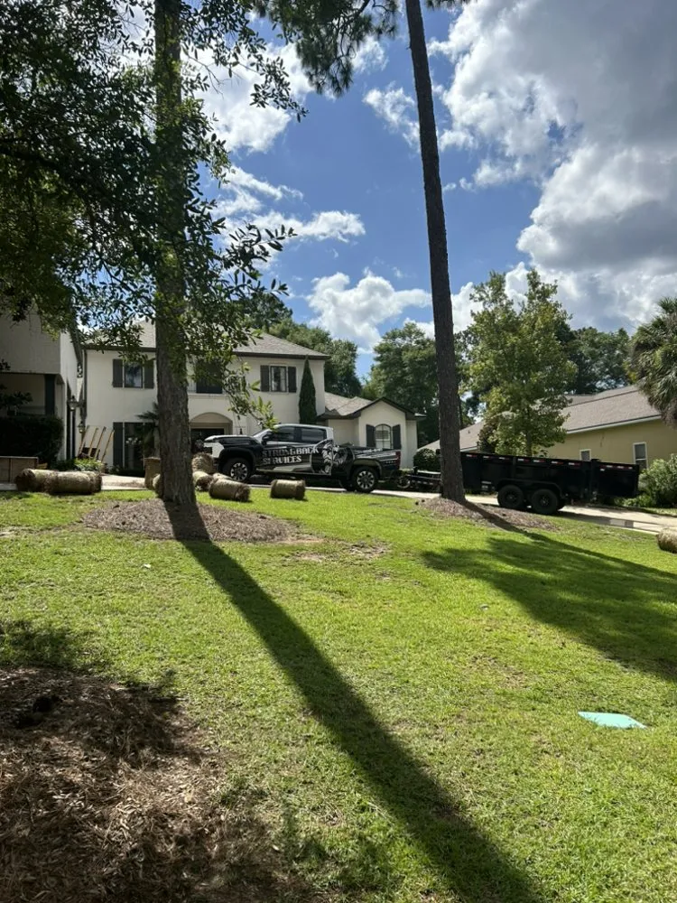 Trusted yard cleanup service for beautiful yards in Daphne, AL by Strongback Services