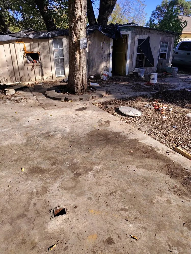 Affordable outdoor landscaping in Dallas, TX by Strongman construction