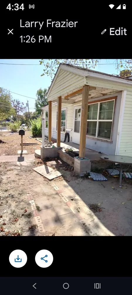 Custom outdoor landscaping in Dallas, TX by Strongman construction